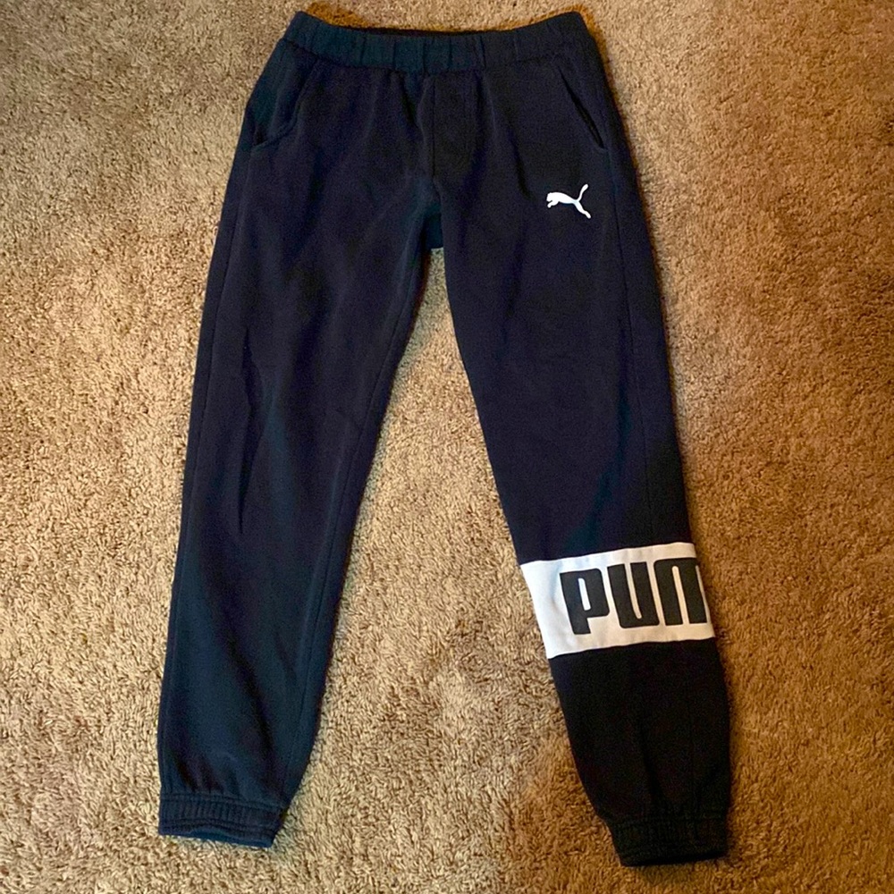 Puma Black Joggers